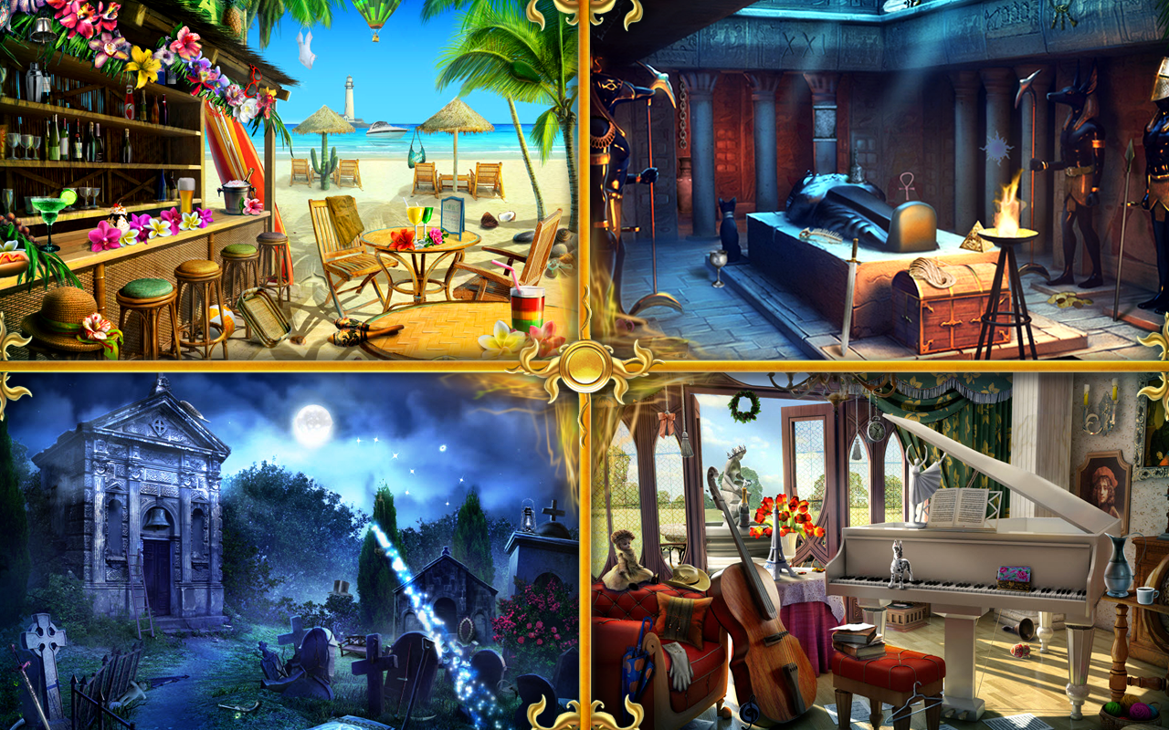 Android application Time Gap Hidden Object Mystery screenshort