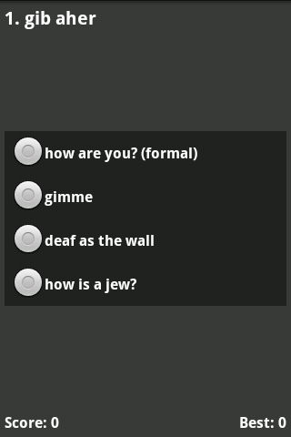 【免費教育App】YIDDISH PHRASES & SLANG QUIZ-APP點子