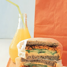 Hummus Vegetable Sandwich