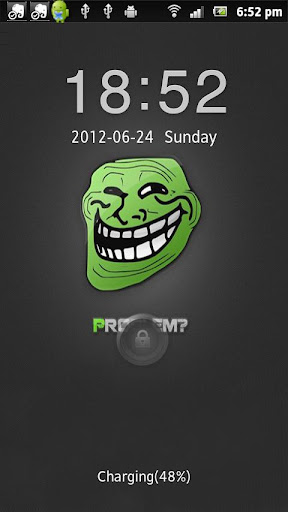 Green Troll Go Locker Theme