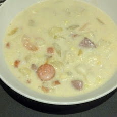 Mixed Seafood Corn Chowder