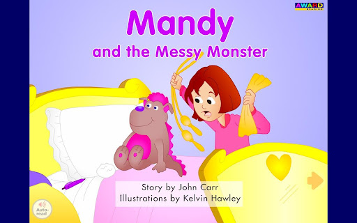 【免費教育App】Mandy and the Messy Monster-APP點子