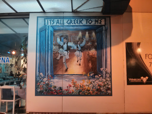 It's All Greek to Me Mural