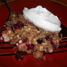 Blueberry Apple Crisp