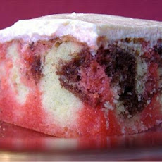 Neapolitan Refrigerator Sheet Cake