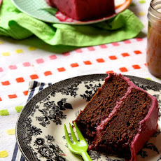 Chocolate Beet Cake with Beet Cream Cheese Frosting