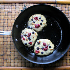 Chewy Multigrain Multiberry Brekkie Cakes:A Real Mouthful!