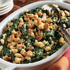 Classic Creamed Spinach Casserole