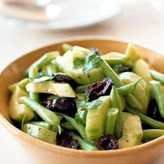 Cucumber, String Bean, and Olive Salad