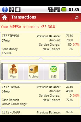 【免費財經App】pesaDroid MPESA Tracking Tool-APP點子