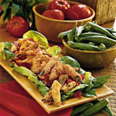 Fried Okra Salad
