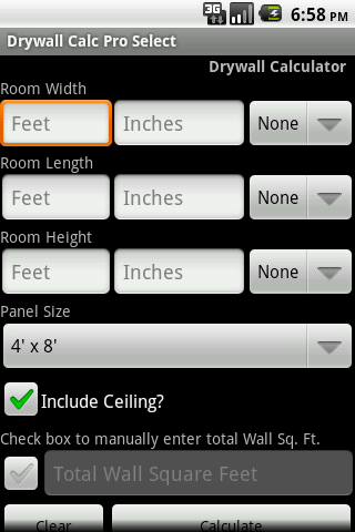 Drywall Calc Pro Select