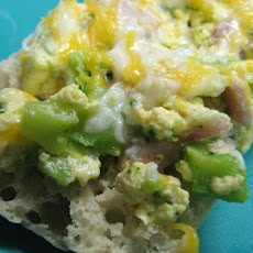 Broccoli and Egg Sandwich