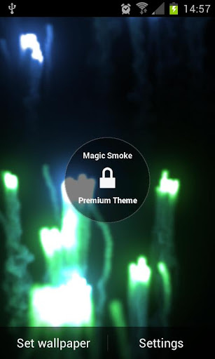 【免費個人化App】Magic Smoke 3D Live Wallpaper-APP點子