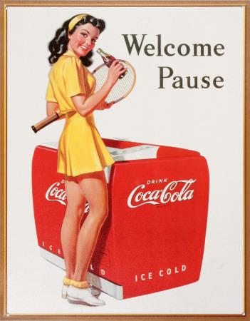 Cocacola vintage poster 1