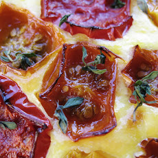 Roasted Cherry Tomato Tart
