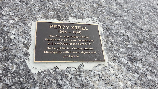 Percy Steel Memorial Stone