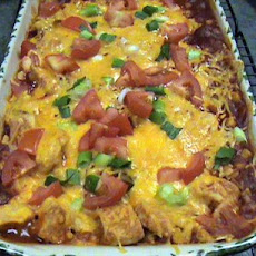 Easy Chicken Enchilada Casserole