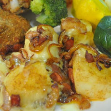 Spicy Potatoes W/Smoked Gouda, Bacon & Onions (#9)