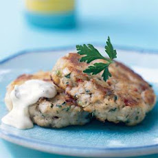 Potato Cod Cakes with Dijon Tartar Sauce