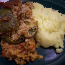 My Own Slow Cooker Stuffed Bell Peppers