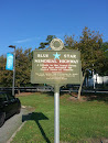 Blue Star Memorial Highway Sign