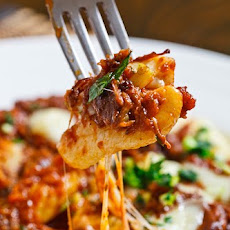 Gnocchi Poutine with Short Rib Ragu and Gremolatta