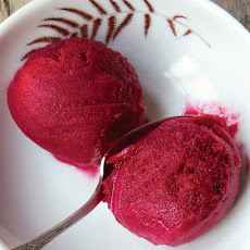 Cranberry-Port Sorbet