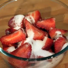 Sweetened Strawberries