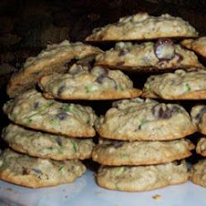 St. Patrick's Day Zucchini-Oatmeal Cookies