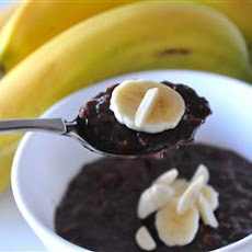 Banana, Chocolate, and Almond Breakfast Oatmeal