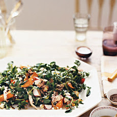 Turkey, Sweet Potato, and Watercress Salad