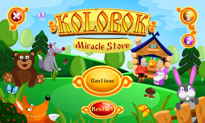 Android application Kolobok:The Miracle Stove Full screenshort