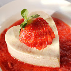Heart-Shaped Strawberry Parfaits
