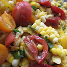 Gardener's Sweet Corn and Cherry Tomato Salad