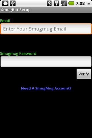 smugbot for android screenshot