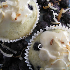 Loaded Blueberry Coconut Muffins