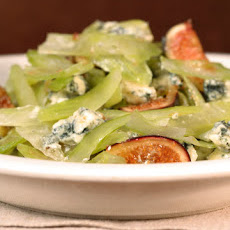 Celery, Fig, and Gorgonzola Salad