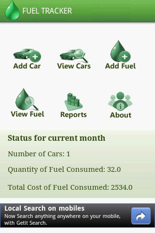 Fuel Usage Tracker Free