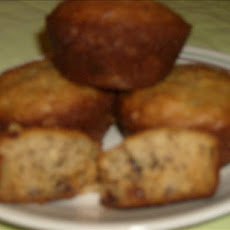 Banana Peanut Butter Chip Muffins (Light)