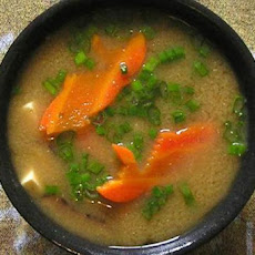 Miso Soup With Shiitake Mushrooms and Tofu