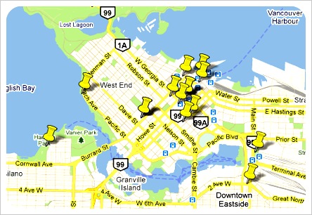 vancouver street food map