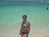 Katie before being burned.