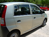 Here's what I wanted to rent. Chase didn't want to drive on the right side of the car.