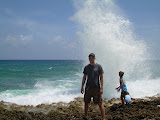 Goes to show, short splash for the shortie and tall splash for the giant.