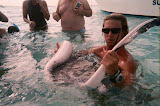 Johnny showing up where the stinger is on a stingray.