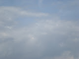The little white dot is the shuttle, see it?  No?
