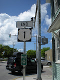 End of Highway 1 at Mile 0.
