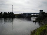 Upstream at the bridge.