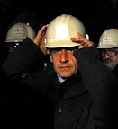 Nicolas Sarkozy sur le site d'Arcelor Mittal à Gandrange, le 4 février. Reuters